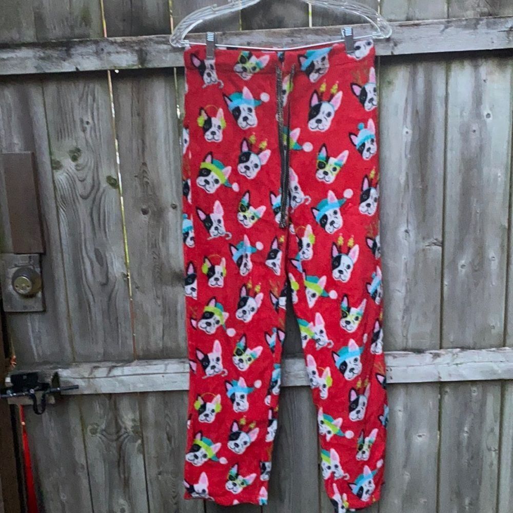 Secret Treasures Dog fleece pj bottoms sz. S